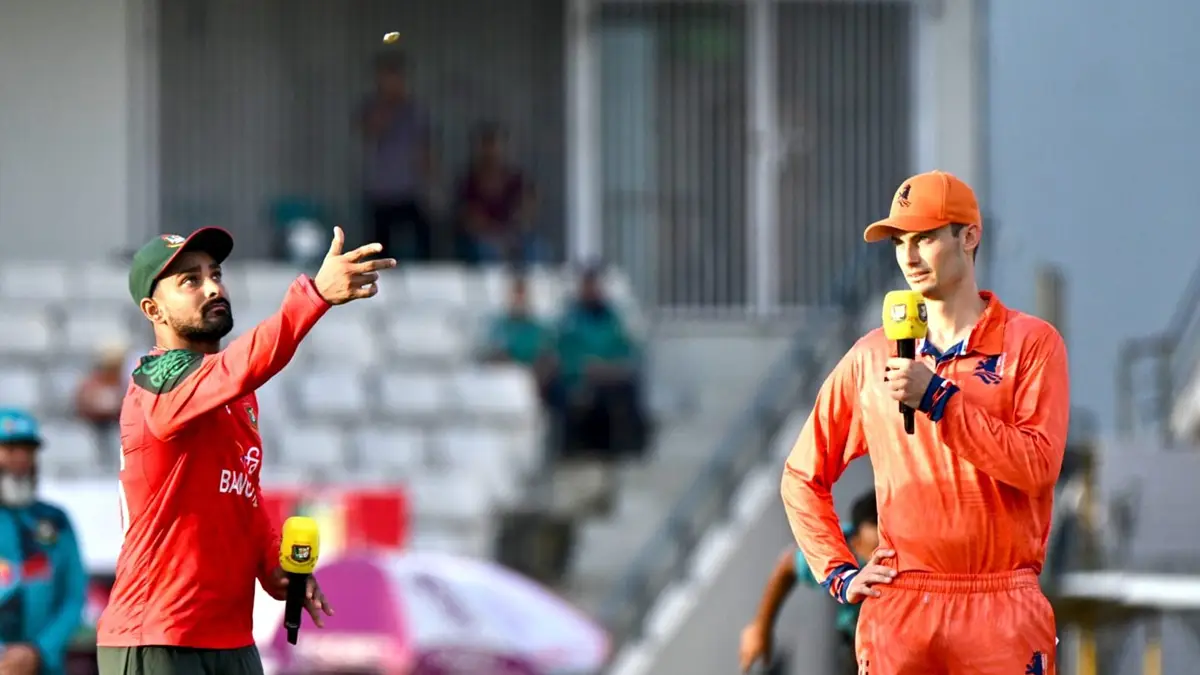 BAN vs NED 3rd T20I Toss Update: টসে জিতে প্রথমে বল করছে নেদারল্যান্ডস, একনজরে দু'দলের একাদশ
