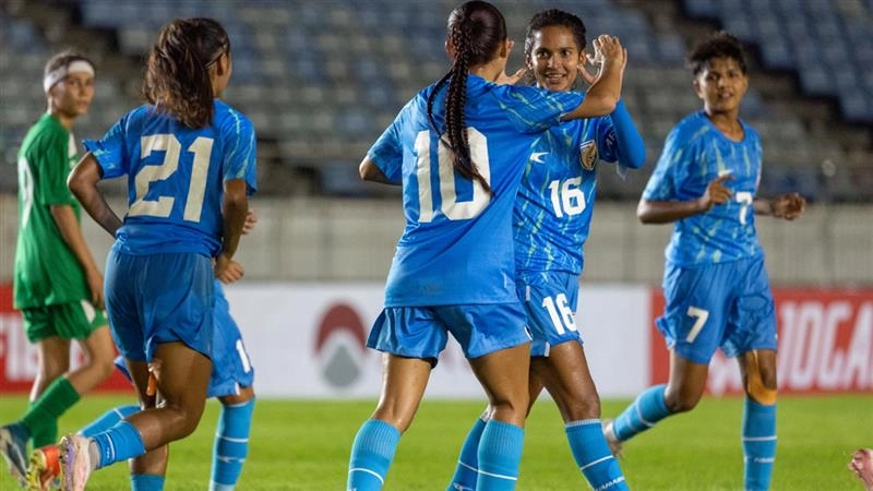 India vs Turkmenistan Football: তুর্কমেনিস্তানকে ৭ গোলে উড়িয়ে এএফসি অনূর্ধ্ব-২০ মহিলা এশিয়ান কাপ ২০২৬ বাছাইপর্বে প্রথম জয় ভারতের