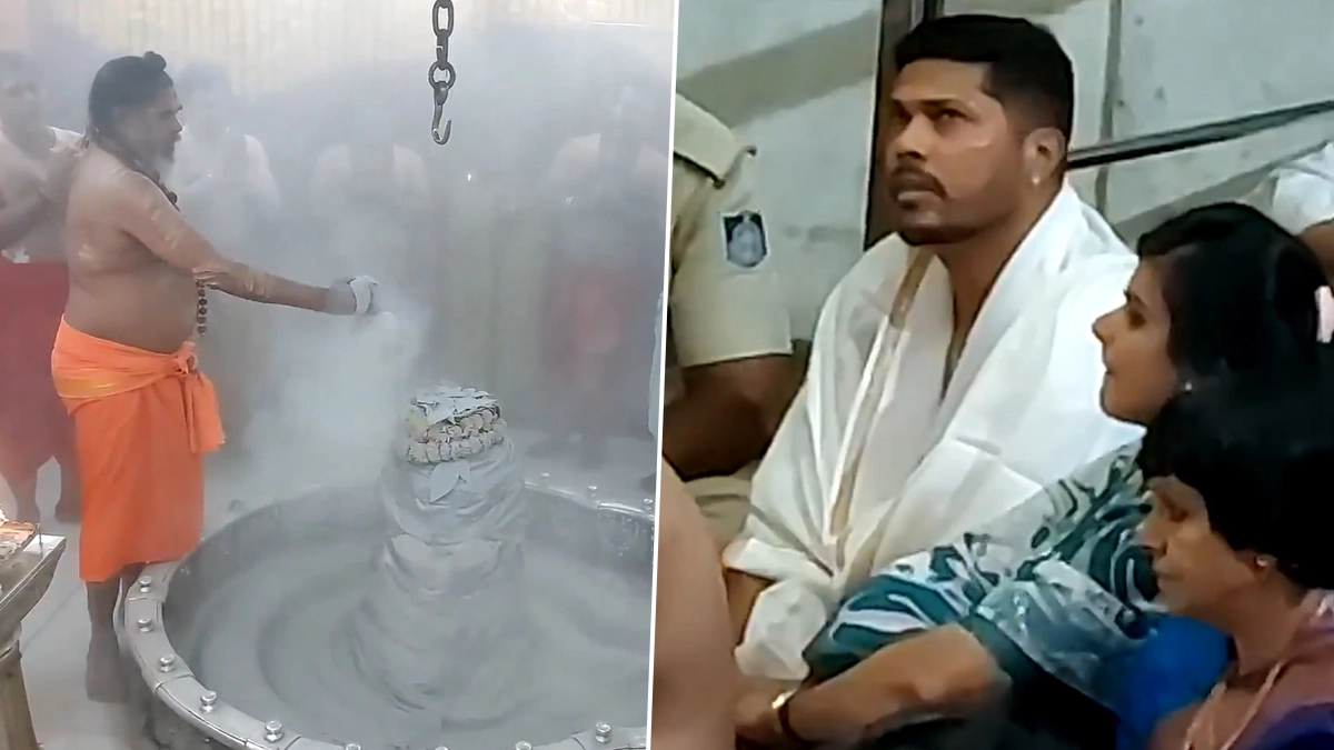 Umesh Yadav at Mahakal Temple: মহাকাল মন্দিরে 'ভস্ম আরতি' দেখতে হাজির প্রাক্তন পেসার উমেশ যাদব, দেখুন ভিডিও