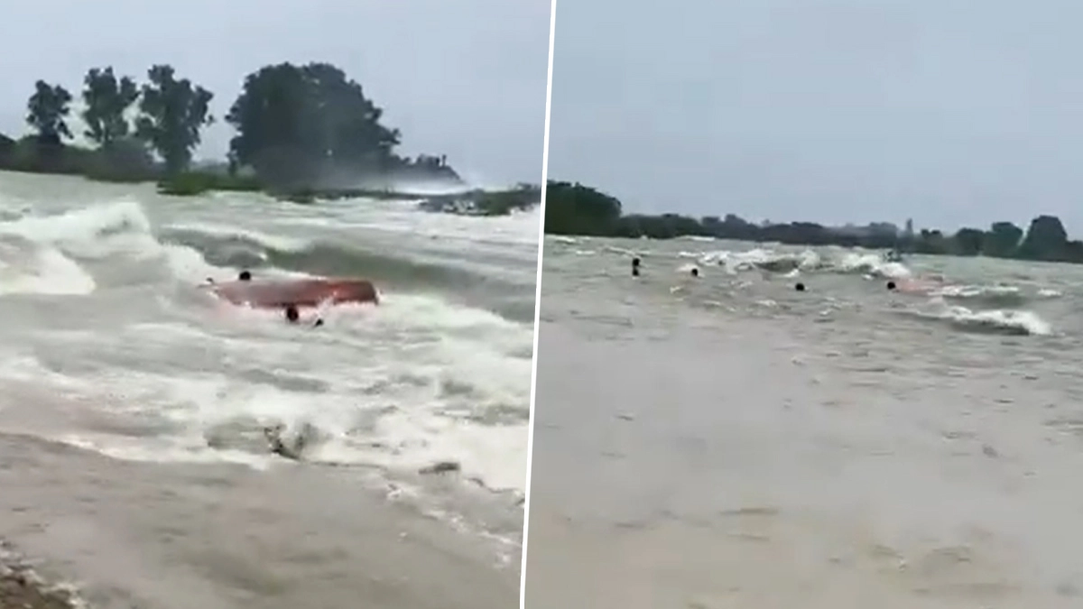 Rajasthan: ভারী বর্ষণে বন্যা পরিস্থিতি সোয়াই মাধোপুরে, নৌকা সমেত জলে ভেসে গেলেন ১০ যাত্রী, দেখুন ভিডিয়ো