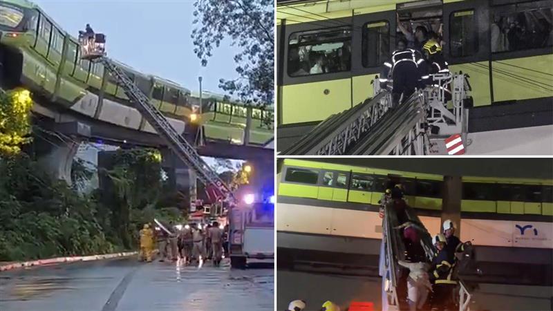 Mumbai Monorail Stuck Video: মুম্বইয়ে ঝুলতে থাকা আটকে পড়া মনোরেল থেকে সাড়ে চারশো যাত্রীকে ক্রেনের মাধ্যমে উদ্ধার, অসুস্থ যাত্রী ভর্তি হাসপাতালে