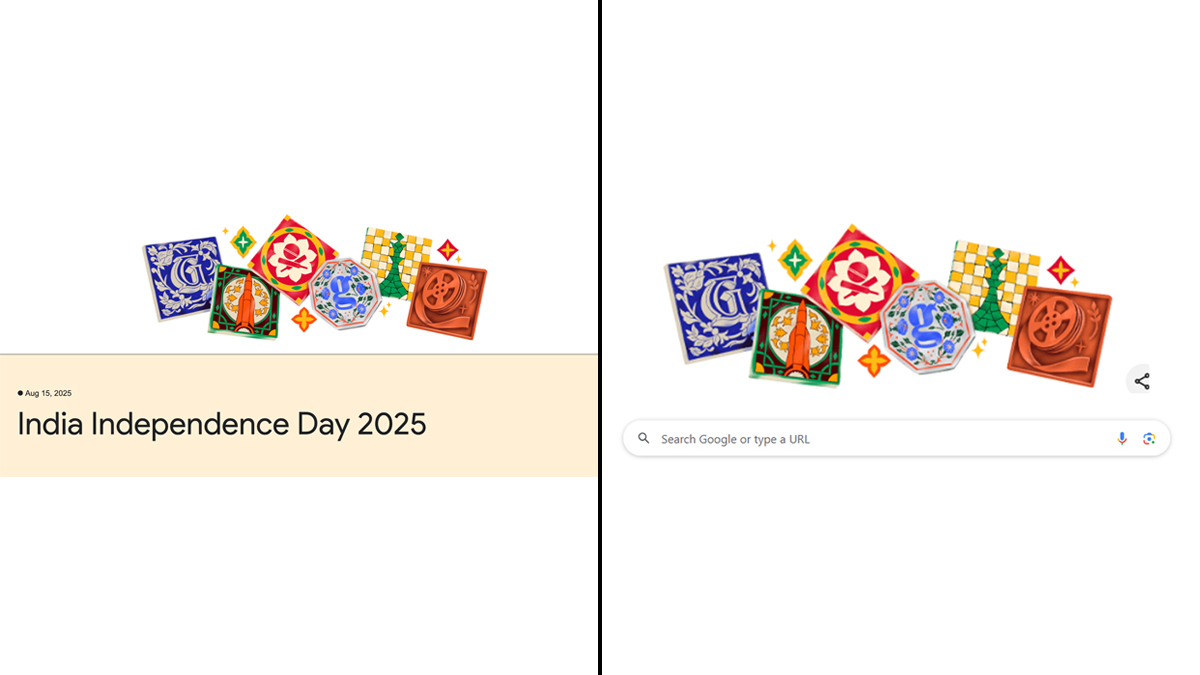 Google Doodle: অনন্য টাইল আর্টের মাধ্যমে ভারতের স্বাধীনতা দিবস সেলিব্রেট গুগল ডুডলের