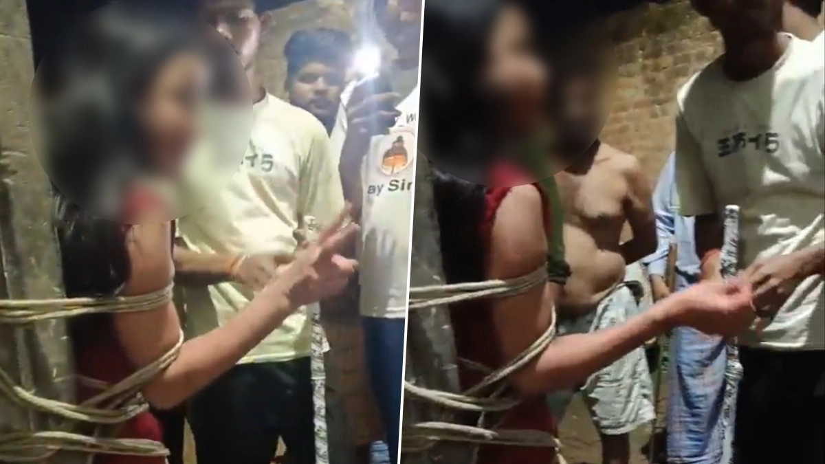 Viral Video: চারিদিকে পুরুষ, চোর সন্দেহে নেপালের তরুণীকে ল্যাম্পপোস্টে বেধে যা করল..., দেখুন ভাইরাল ভিডিয়ো