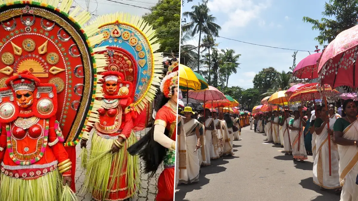 Atham: কেরলে ওনম উৎসব উপলক্ষে অথম উদযাপিত হচ্ছে, দেখুন