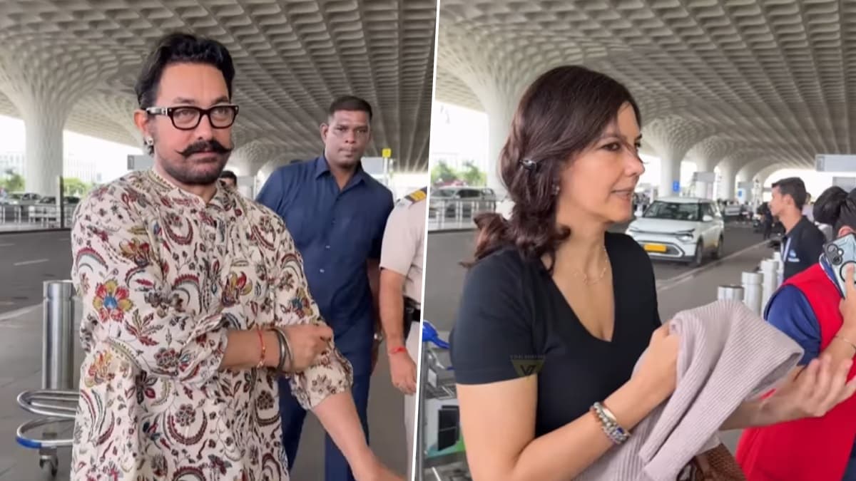 Aamir Khan-Gauri Spratt: আচমকা একসঙ্গে ক্যামেরার সামনে ধরা পড়লেন আমির-গৌরী, দেখুন ভিডিয়ো