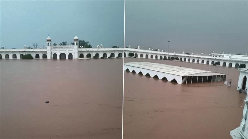 Pakistan Flood Video: বন্যায় ডুবছে পাকিস্তান; হু হু করে বাড়ছে বন্যার জল, জলের নীচে কারতারপুর সাহিব গুরুদ্বার, দেখুন ভিডিয়ো