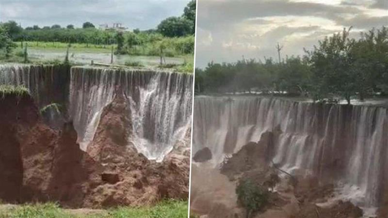 Heavy Rain In Rajasthan: অতিবৃষ্টিতে বিপর্যস্ত রাজস্থান, বাঁধ উপচে ২ কিমি লম্বা গহ্বর সৃষ্টি, আতঙ্কে রাত কাটছে গ্রামবাসীদের