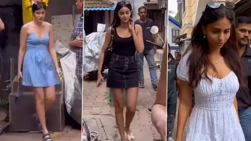 Hot Alert: সুহানা, শানায়া, অনন্যা একসঙ্গে, বলিউডের ৩ সুন্দরী একসঙ্গে, উষ্ণতায় ছোঁয়া