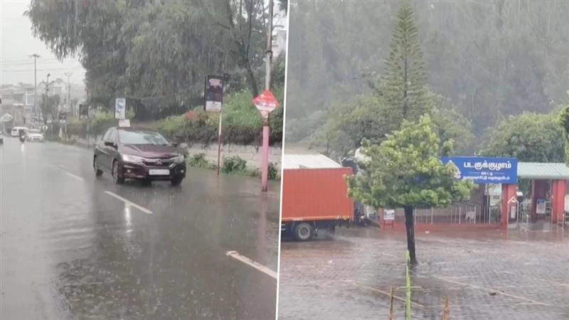 Heavy Rain In Tamil Nadu: বৃষ্টিতে বিপর্যস্ত দক্ষিণের এই রাজ্য, জারি লাল সতর্কতা