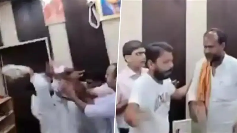 UP Viral Video: দলিত ইঞ্জিনিয়ারকে জুতোপেটা, কাঠগড়ায় বিজেপি কর্মী, ভাইরাল ভিডিয়ো