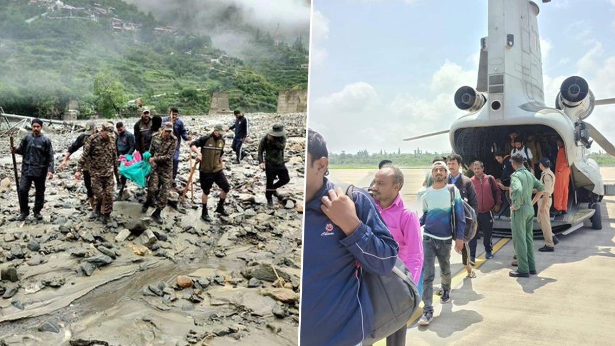 Uttarakhand Flood: উত্তরকাশির পরিস্থিতি খারাপ হচ্ছে, মানুষকে বাঁচাতে পৌঁছে গেল চিনুক, দেখুন ভিডিয়ো