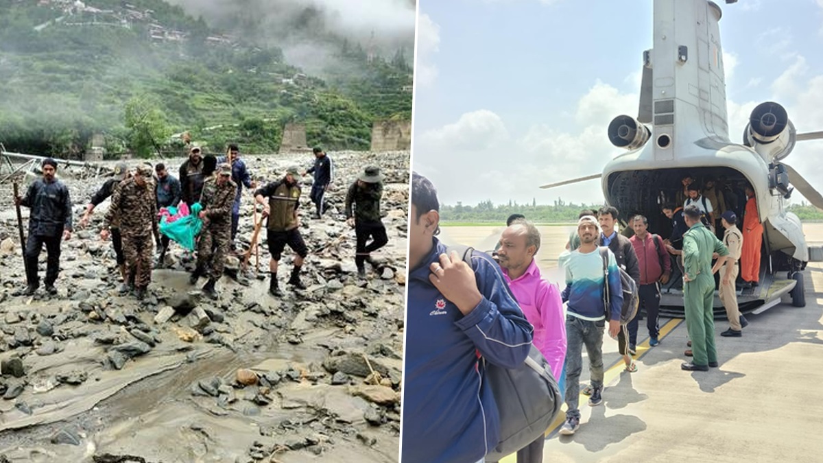 Uttarakhand Flood: উত্তরকাশির পরিস্থিতি খারাপ হচ্ছে, মানুষকে বাঁচাতে পৌঁছে গেল চিনুক, দেখুন ভিডিয়ো