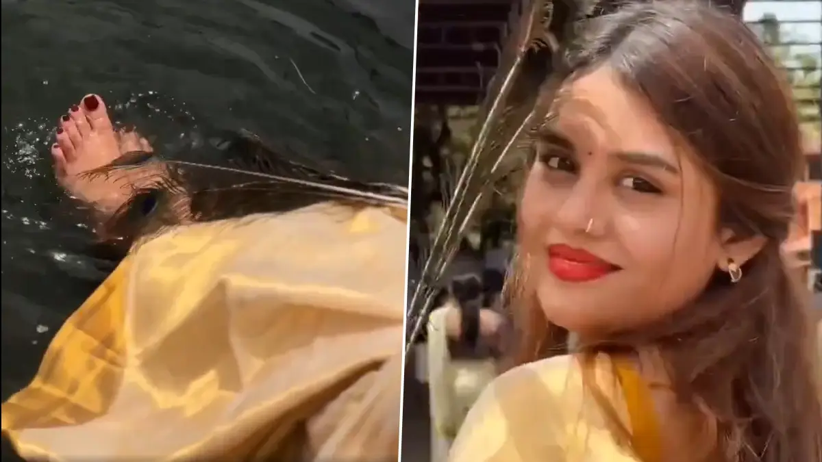 Guruvayur Shri Krishna Temple On Jasmin Jaffer's Video: শ্রীকৃষ্ণ মন্দিরের পুকুরে পা ডুবিয়ে 'অহিন্দু ভ্লগারের' ভিডিয়ো, ৬ দিনের 'শুদ্ধিকরণ' প্রক্রিয়া চলবে, দায়ের অভিযোগ, দেখুন বিতর্কিত সেই রিলস