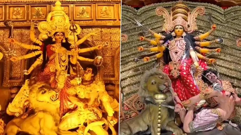 Ekdalia Evergreen vs Singhi Park Durga Puja 2025: কেমন হল একডালিয়া এভারগ্রিন, সিংহী পার্কের এবারের দুর্গাপুজো, দেখুন ভিডিও