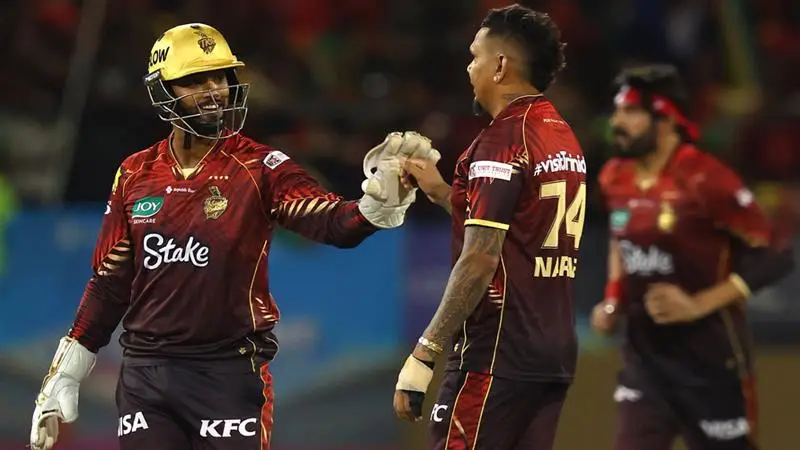 Trinbago Knight Riders vs Saint Lucia Kings, Qualifier 2, CPL 2025: সেন্ট লুসিয়া কিংসকে হারিয়ে সিপিএল ২০২৫ ফাইনালে ত্রিনবাগো নাইট রাইডার্স