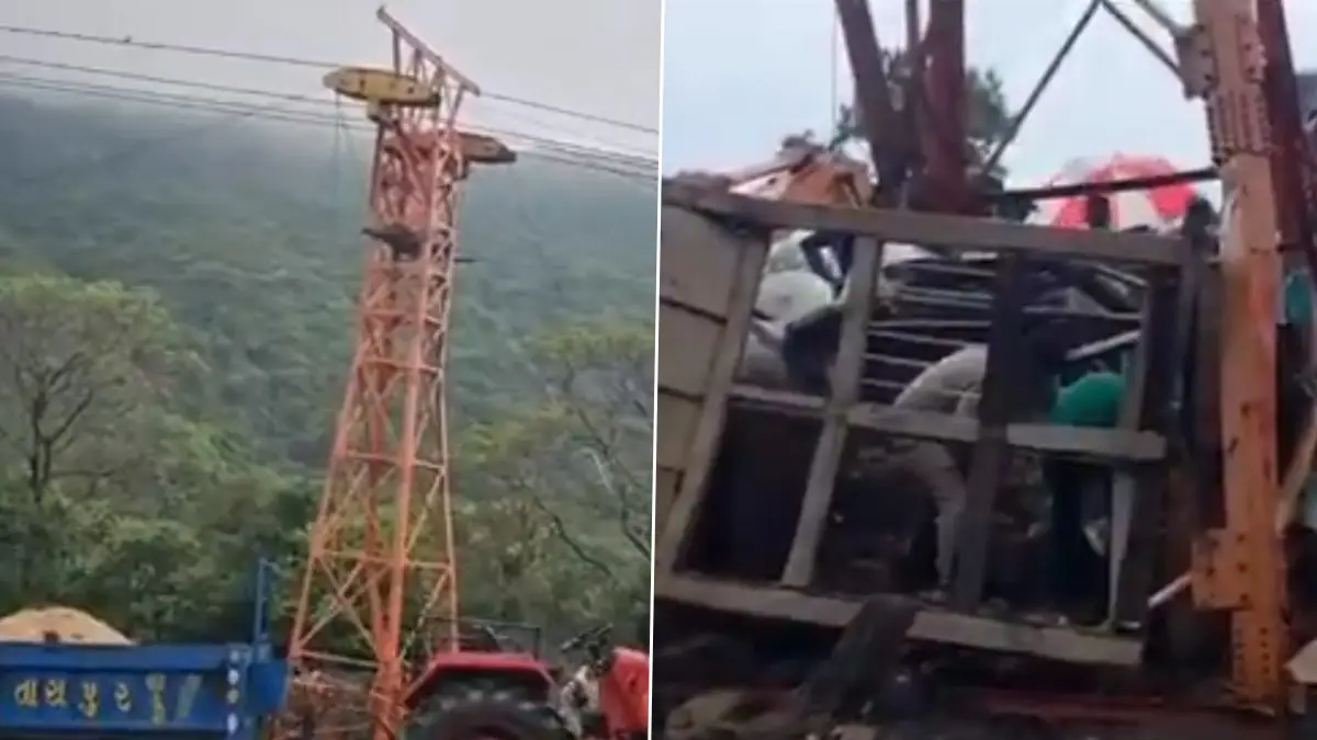 Gujarat: পাভাগড়ে কার্গো রোপওয়ে ভেঙে ভয়াবহ দুর্ঘটনা, মৃত্যু ৬ যাত্রীর, আহত অনেকে, ঘটনাস্থলে পুলিশ