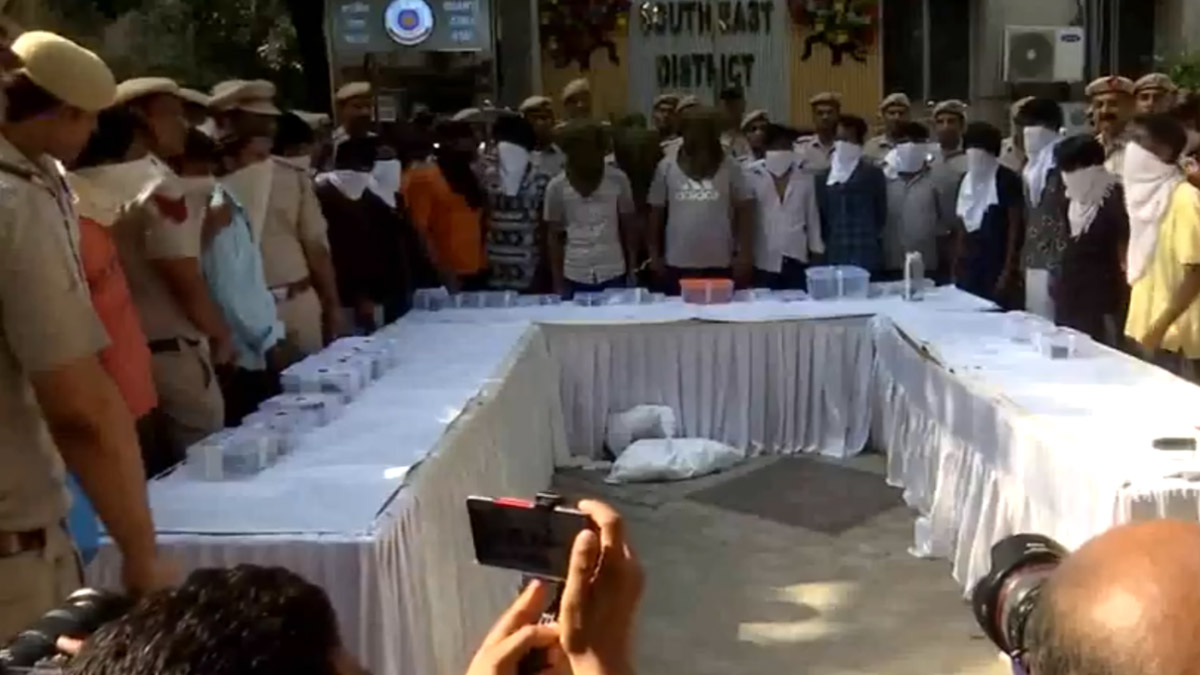 Delhi: দিল্লিতে বড়সড় মাদক পাচারচক্রের পর্দাফাঁস, গ্রেফতার ৬৩ জন অভিযুক্ত, উদ্ধার বিপুল পরিমাণের অস্ত্র