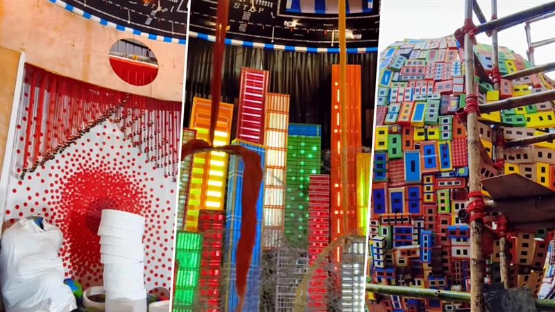 Durga Puja 2025: অতীত,বর্তমান ও ভবিষ্যৎ-তিনকাল থিম নিয়ে সেজে উঠছে শিলিগুড়ির হায়দারপাড়া স্পোটিং ক্লাবের ৫৬তম দুর্গোৎসব