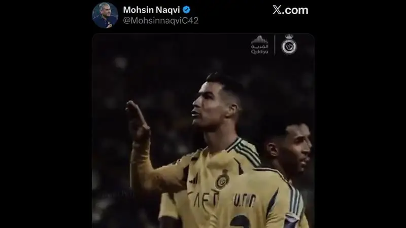 Ronaldo, Pakistan Cricket: অবিশ্বাস্য! রোনালদোর জেট সেলিব্রেশনে ফাইটার জেট ভাঙার তুলনা দিয়ে পোস্ট পিসিবি প্রধানের