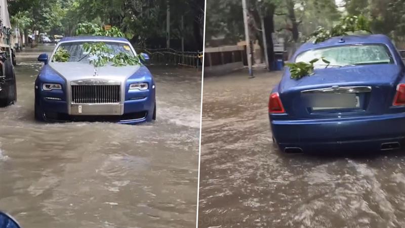 Kolkata Heavy Rainfall: কলকাতায় জলমগ্ন রাস্তার মাঝখানে আটকে গেল রোলস-রয়েস, পরিত্যক্ত ব্যয়বহুল গাড়িকে দেখে পোস্ট নেটিজেনদের