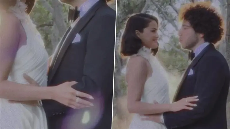 Selena Gomez: নতুন পর্ব শুরু সেলেনার জীবনে, দীর্ঘদিনের প্রেমিক বেনি ব্ল্যাঙ্কোর সঙ্গে বিয়ে সারলেন পপ তারকা