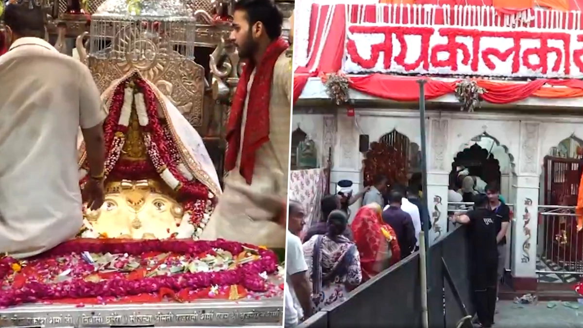 Kalkaji Temple: শারদীয়া নবরাত্রির প্রার্থনায় কালকাজি মন্দিরে ভক্তের ভিড়, দেখুন ভিডিও