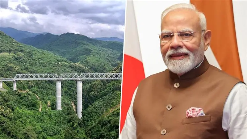 Bairabi-Sairang Railway Line: মিজোরামকে দেশের রেল মানচিত্রে নিয়ে এসে আইজলে নয়া রেললাইনের উদ্বোধন প্রধানমন্ত্রী মোদীর