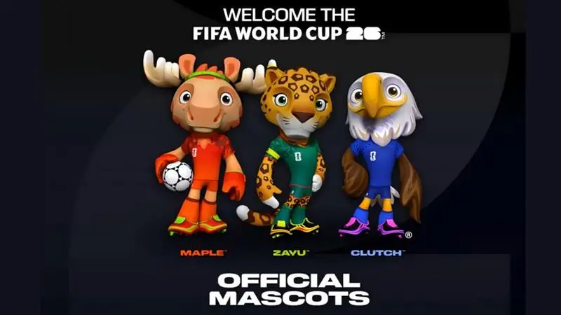 FIFA World Cup 2026: ম্যাপল, জায়ু ও ক্লাচ-সামনে এল আসন্ন ২০২৬ ফিফা বিশ্বকাপ ফুটবলের তিন ম্যাসকট