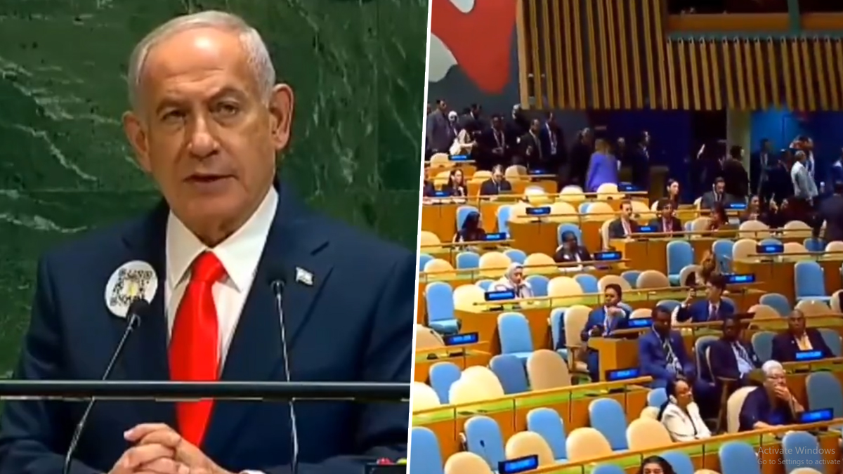 Benjamin Netanyahu: রাষ্ট্রসংঘে প্রবল চাপে নেতানিয়াহু, ভাষণ দিতে যাওয়ার আগে ওয়াকআউট অধিকাংশ কূটনীতিকদের