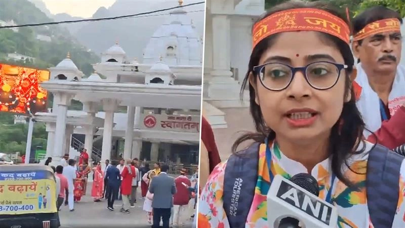 Shri Mata Vaishno Devi Yatra: ২২ দিন প্রাকৃতিক দুর্যোগের কারণে বন্ধ থাকার পর বৈষ্ণো দেবী যাত্রা পুনরায় শুরু হতেই আনন্দিত পুণ্যার্থীরা (দেখুন ভিডিও)