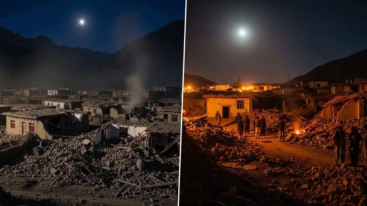 Afghanistan Earthquake Video: শক্তিশালী ভূমিকম্পে তছনছ আফগানিস্তান, বাড়ি, ঘর ভেঙে ধ্বংসস্তূপের নীচে আটকে বহু মানুষ, অগণিত মৃত্যু বলে অনুমান; দেখুন ভিডিয়ো