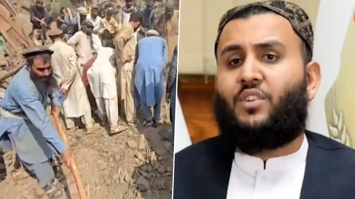 Afghanistan Earthquake Video: 'লাশের ঢিবির' উপর দাঁড়িয়ে আফগানিস্তান, কোদাল দিয়ে মাটি খুঁড়ে মৃতদেহ বের করছেন স্থানীয়রা, মর্মান্তিক ছবি তালিবান সরকারের দেখুন
