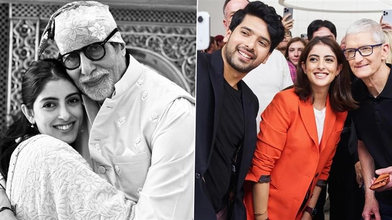 Navya Naveli Nanda Visits Apple Park: অ্যাপল পার্কে নভ্যা, টিম কুকের সঙ্গে অমিতাভ-নাতনি