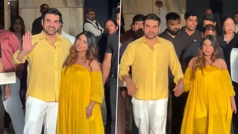 Video: দ্বিতীয়বার বাবা হচ্ছেন আরবাজ, স্ত্রী সুরার হাত ধরে সাধের অনুষ্ঠানে সলমনের ভাই, 'ভাইজানও' হাজির হলেন স্বভঙ্গিমায় দেখুন