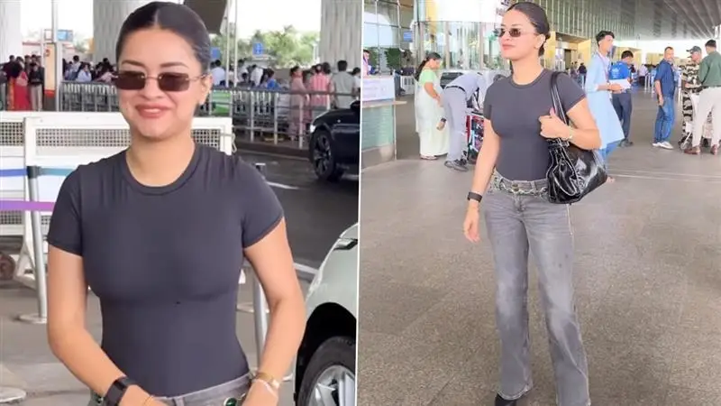 Avneet Kaur Video: গ্ল্যামার যেন ঝরে পড়ছে অভনীত কউরের, 'বিরাট-বিতর্কের' মাঝে হাসি মুখে ধরা দিলেন অভিনেত্রী