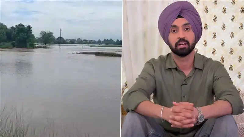 Diljit Dosanjh On Punjab Floods: পাঞ্জাবের বন্যায় সাহায্যে চাইলেন দিলজিৎ, উসকে দিলেন হিন্দি বিতর্ক?