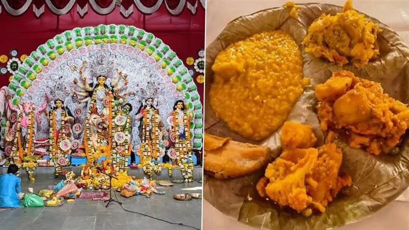 Durga Puja 2025: দুর্গা পুজোর মহাভোগ, খিচুড়ি থেকে পায়েস, ভোগের থালায় এই পদ সাজিয়ে দেবীকে করুন তুষ্ট