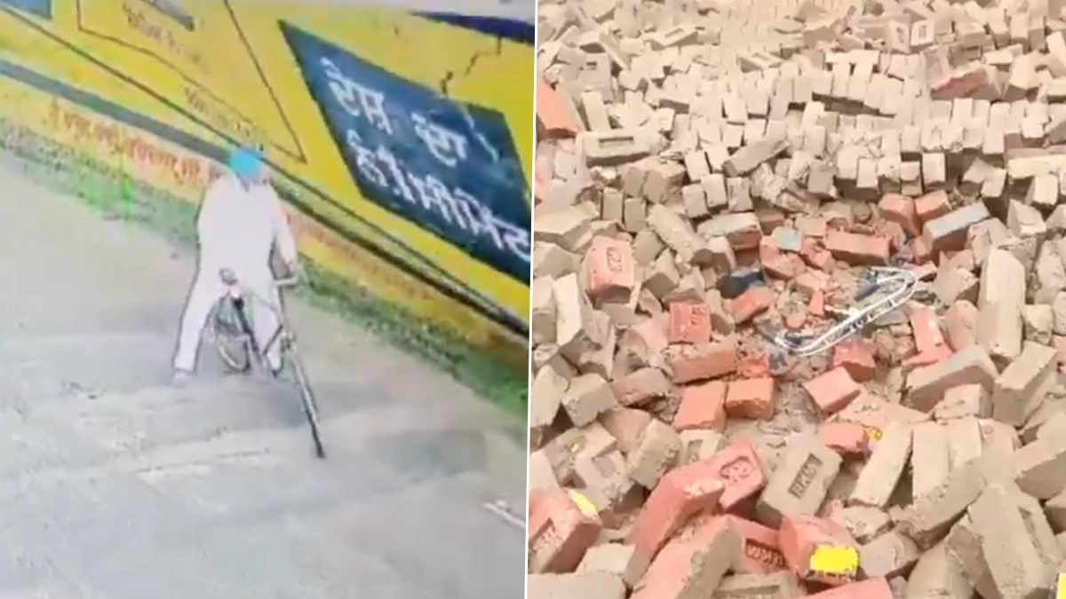 Horrific Death Video: হঠাৎ হাজির 'যমদূত', সাইকেল চালানোর সময় বৃদ্ধের উপর ভেঙে পড়ল দেওয়াল, চূর্ণ বিচূর্ণ হয়ে গেল দেহ, ভিডিয়ো