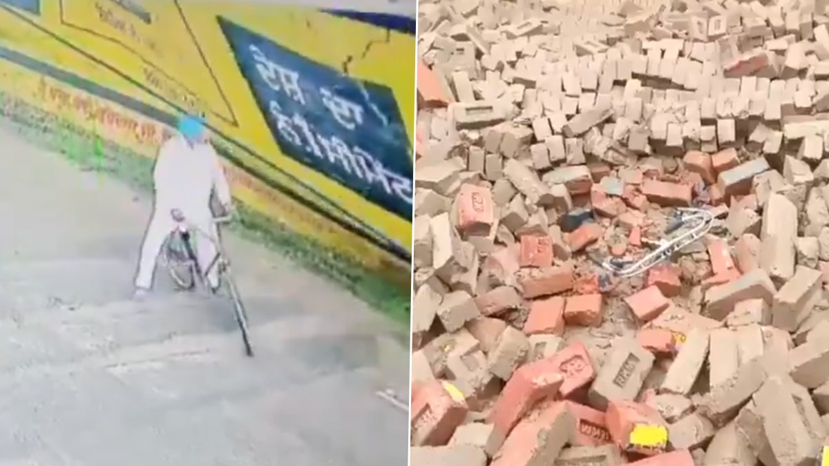 Horrific Death Video: হঠাৎ হাজির 'যমদূত', সাইকেল চালানোর সময় বৃদ্ধের উপর ভেঙে পড়ল দেওয়াল, চূর্ণ বিচূর্ণ হয়ে গেল দেহ, ভিডিয়ো