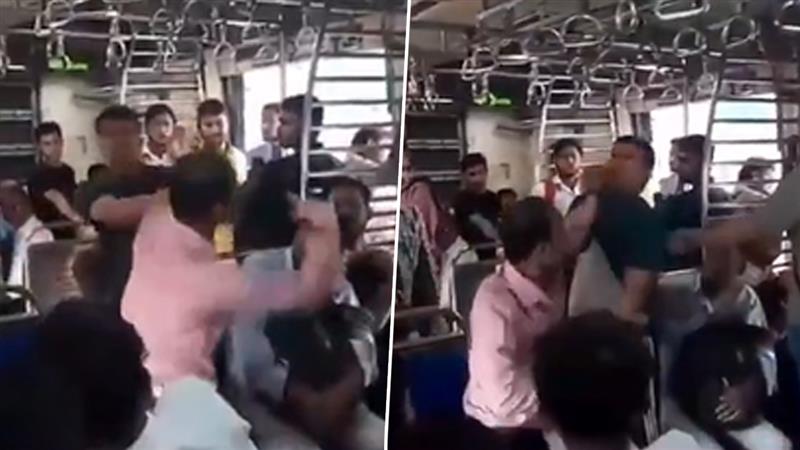 Mumbai Local Train Viral Video: জানলার ধারের সিট নিয়ে ঝামেলা, ২ যাত্রীর মারপিটের জেরে উত্তাল লোকাল ট্রেনের কামরা