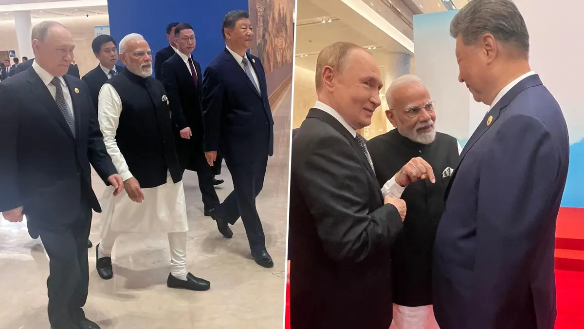 PM Modi Meets Putin And Xi: ট্রাম্পকে 'চ্যালেঞ্জ' ভারতের, বিশ্বের ৩ শক্তিধর দেশের রাষ্ট্রনেতা যখন একসঙ্গে, মোদীর সঙ্গে সাক্ষাৎ পুতিন এবং শি-এর