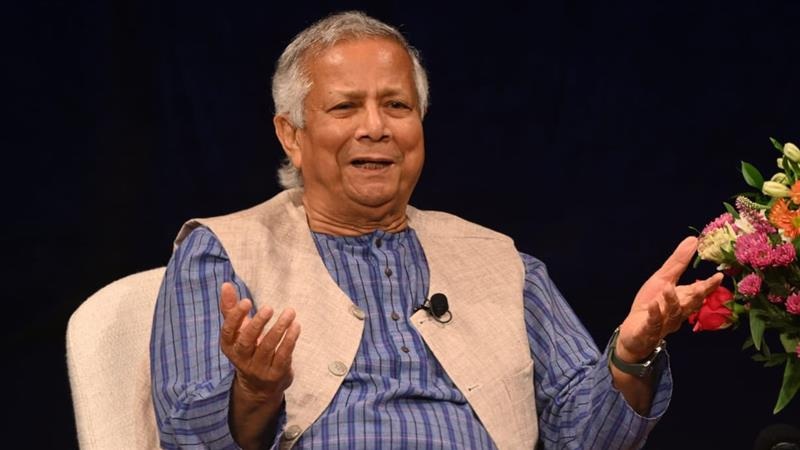 Muhammad Yunus: শেখ হাসিনাকে টেনে ভারত থেকে 'মিথ্যে খবর' ছড়ানোর অভিযোগ, ইউনূসের অদ্ভুদ সব দাবি