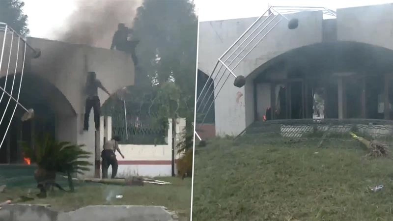 Nepal Protest Video: জ্বলছে নেপাল, সোশ্যাল মিডিয়া নিয়ে ভাঙচুর, বিধ্বস্ত হিমালয়ের কোলের ছোট্ট দেশ, নিহত ১০ দেখুন ভিডিয়ো