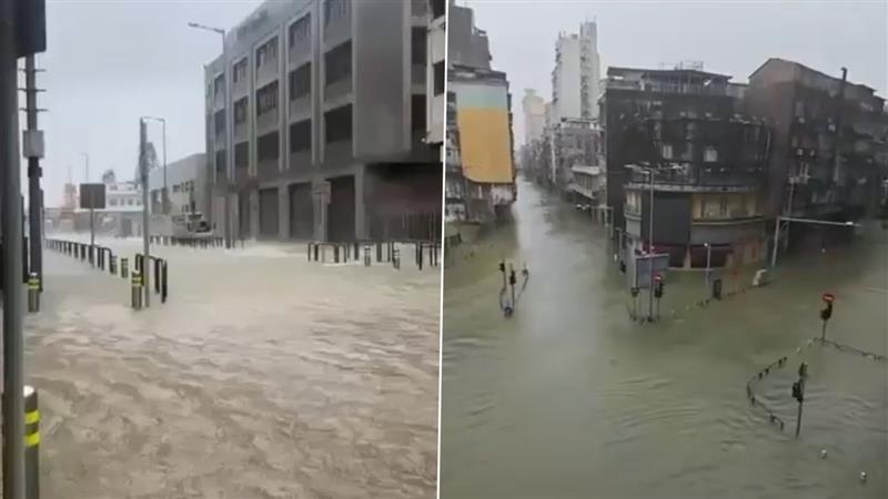 Super Typhoon Ragasa Video: সুপার টাইফুন রাগাসা তাণ্ডব চালাচ্ছে, তাইওয়ানের ১৭ জনকে মেরে চিন ভাসিয়ে দিচ্ছে, দেখুন কী পরিস্থিতি ম্যাকাওয়ের