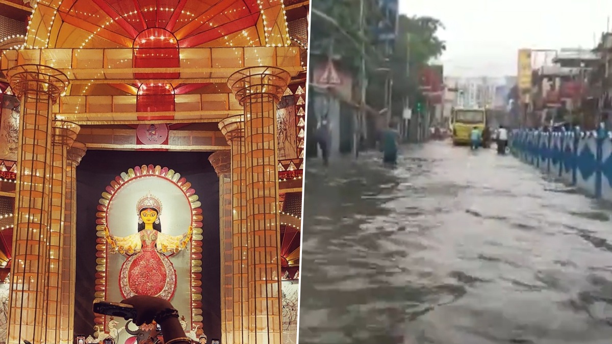 Durga Puja 2025: পুজোর মুখে রেকর্ড বৃষ্টি, এবার দেবী দুর্গার কি নৌকায় অগমণ? কী বলছে পঞ্জিকা