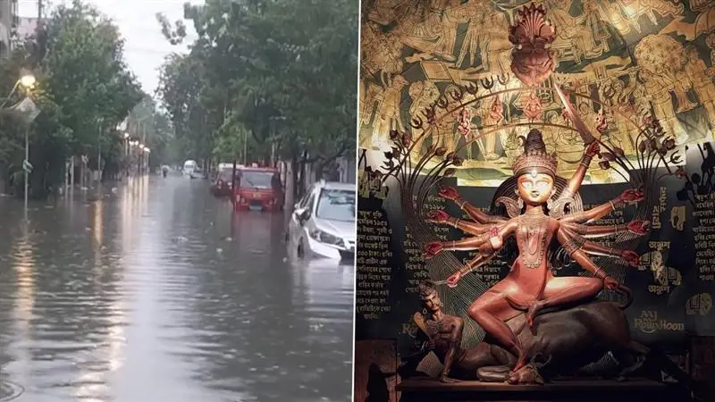 Rain Alert In West Bengal Weather: পুজোয় 'ভাসাতে' তৈরি নিম্মচাপ, বাংলায় ভারী বৃষ্টির সতর্কতা কোথায়, কলকাতার কী হবে
