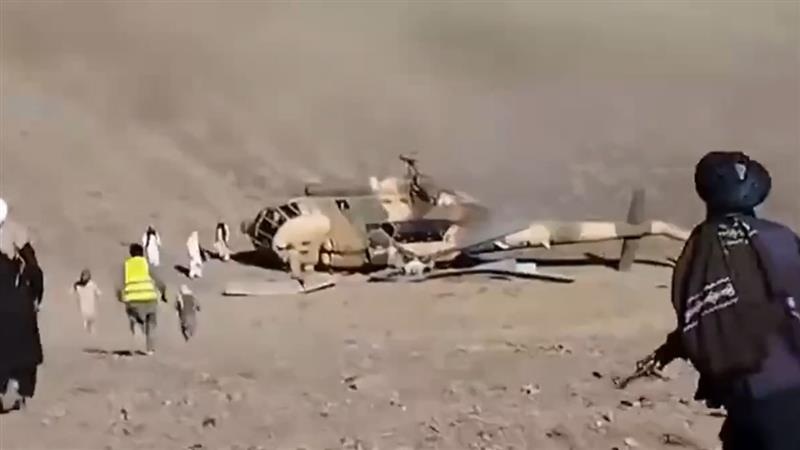 Helicopter Crash Video: তালিবানের সামনে ভেঙে পড়ল হেলিকপ্টার, দেখুন ভিডিয়ো