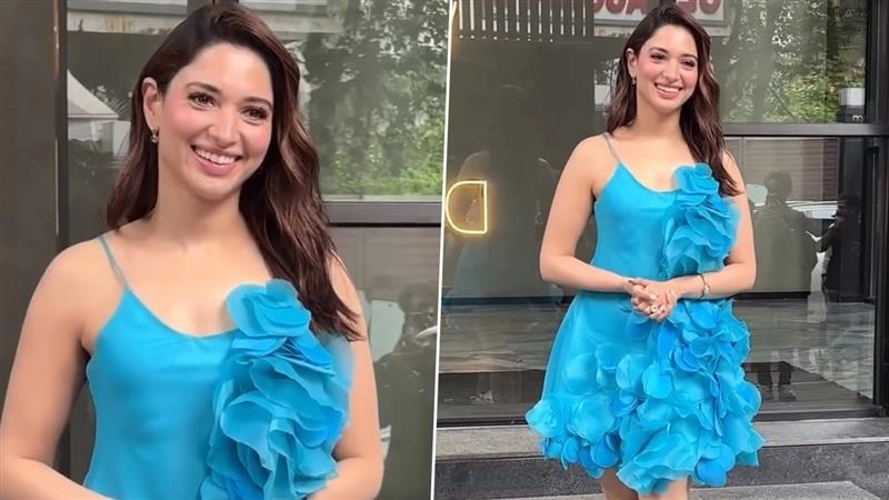 Tamannaah Bhatia Video: নীল পোশাকে আলো ছড়িয়ে উষ্ণতার ছোঁয়া, তামান্নার ভিডিয়ো মন কাড়ল অনুরাগীদের
