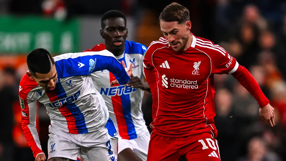 Liverpool vs Crystal Palace, EFL 2024-25: ক্রিস্টাল প্যালেসের কাছে হেরে ইএফএল থেকে ছিটকে গেল লিভারপুল