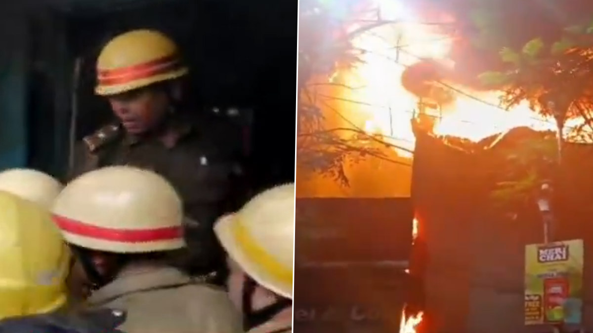 Fire breaks out in kolkata: ফের অগ্নিকাণ্ড কলকাতায়, আমহার্স্ট স্ট্রিটে আগুন লাগল প্রিন্টিং প্রেসে (দেখুন ভিডিও)